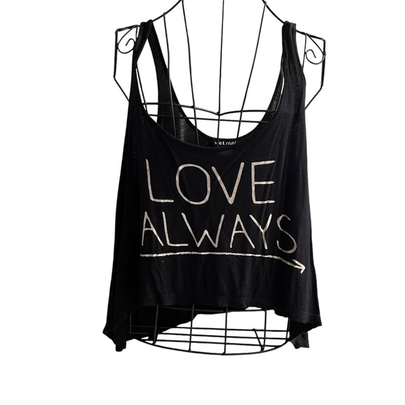 RARE Wet Seal “LOVE ALWAYS” Y2K Lo-Hi Tank Top - Picture 3 of 10